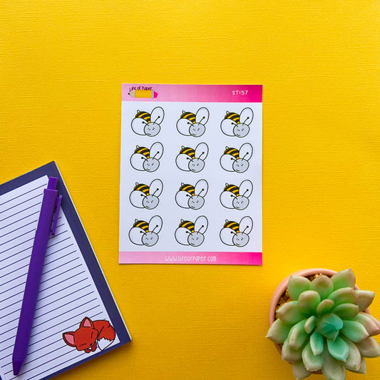 Bumblebee Sticker Sheet