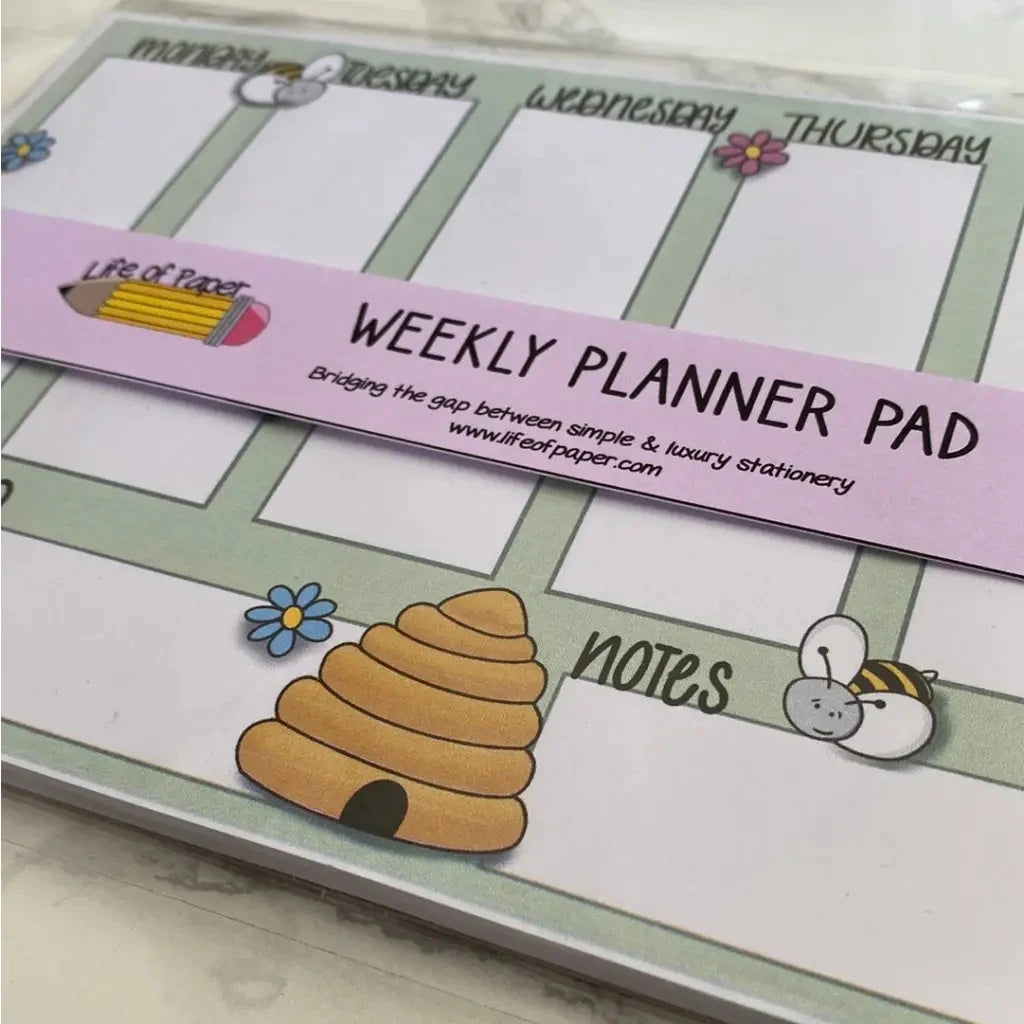 Planning Is for the Week Weekly Planner Pad