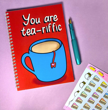You Are Tea-riffic Notebook