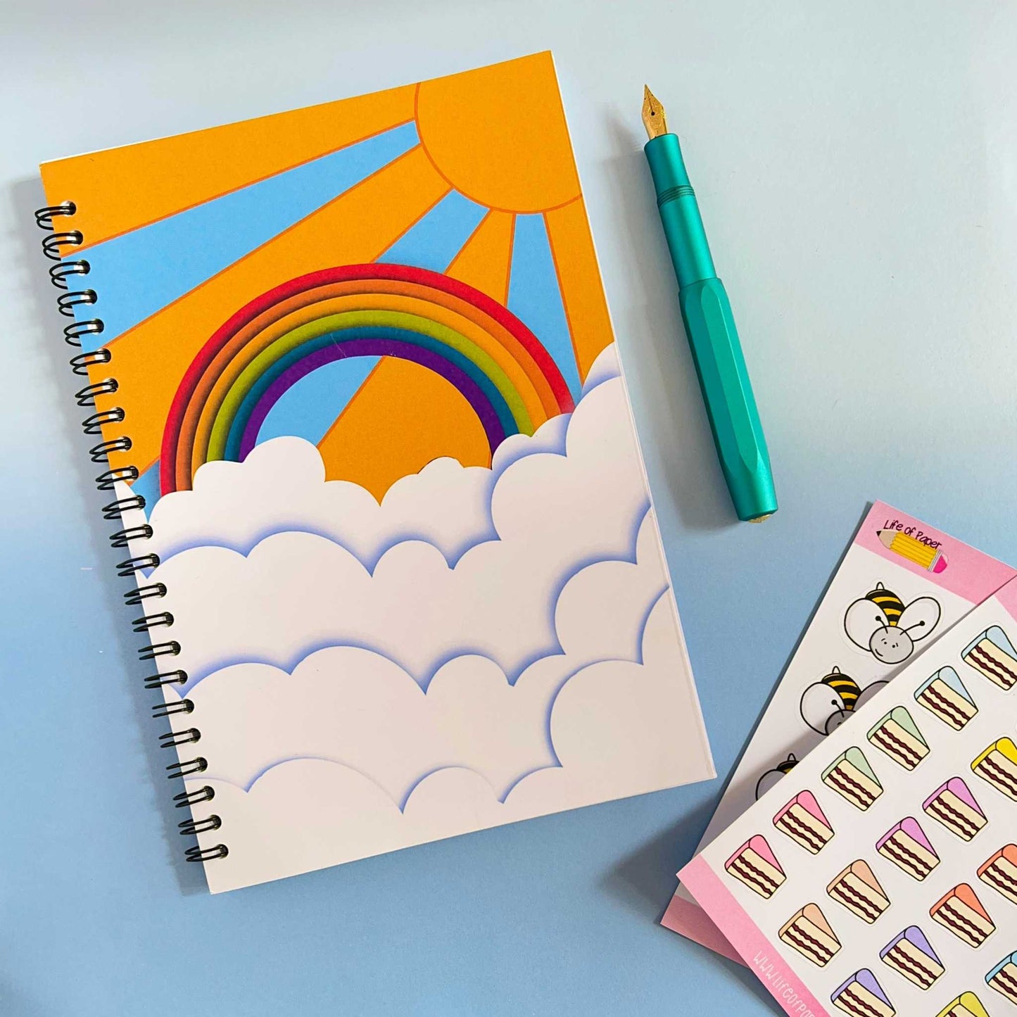 Rainbow A5 Notebook