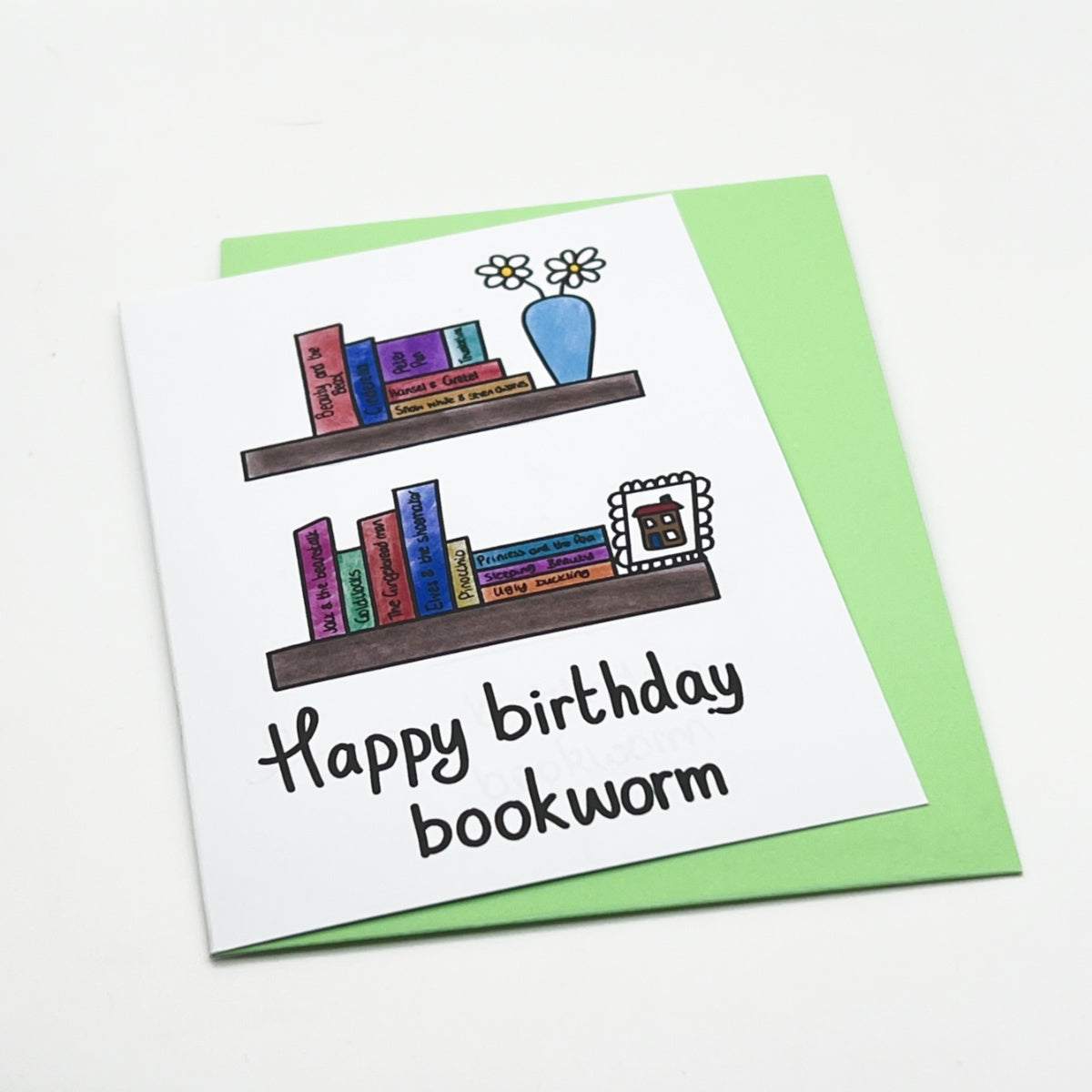 Happy Birthday Book Lover Card