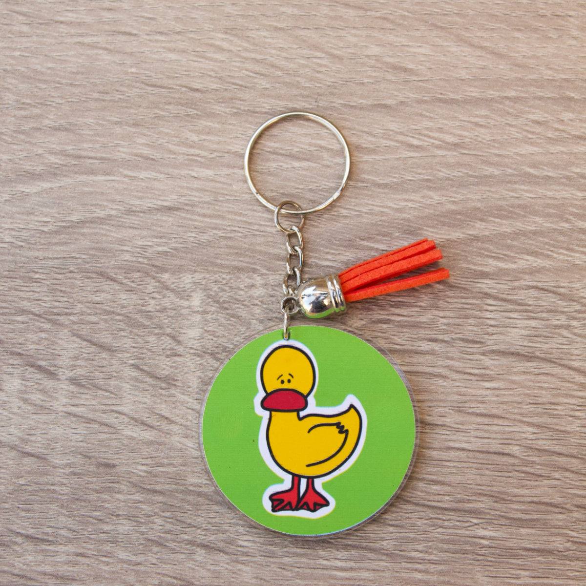 Duck Acrylic Keyring