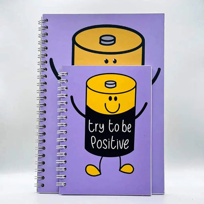 Be Positive A5 Mental Health Notebook