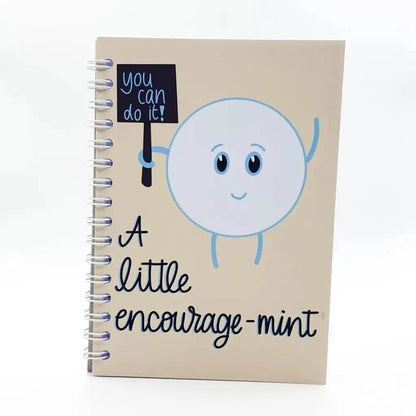 Encourage-mint Supportive A5 Wire Notebook